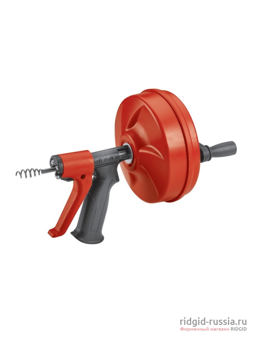Вертушка ручная RIDGID Power Spin+ с автоподачей Autofeed 57043 ...